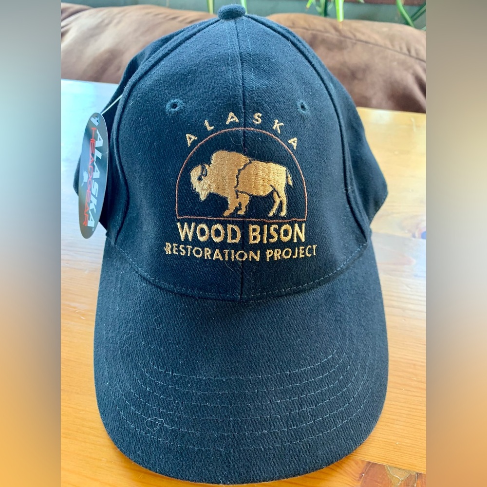 Wood Bison Reintroduction project cap (black)